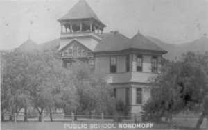 Norhoff Grammar School, where Miss Baker went to school.