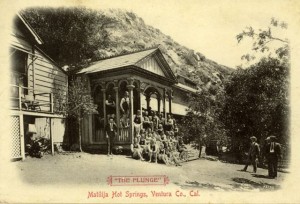 "The Plunge" at Matilija Hot Springs